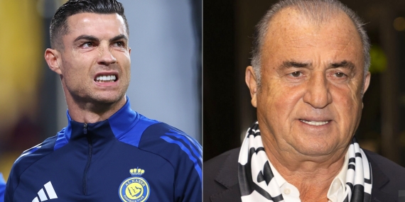 Ronaldo ve Fatih Terim’in Torunu Naz Arasındaki Duygusal Anlar