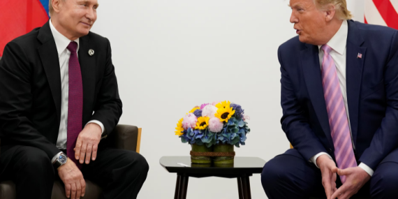 TRUMP VE PUTİN GÖRÜŞMESİ SONA ERDİ