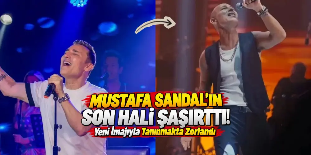 Mustafa Sandal’ın Son Hali Şaşırttı! Yeni İmajıyla Tanınmakta Zorlandı