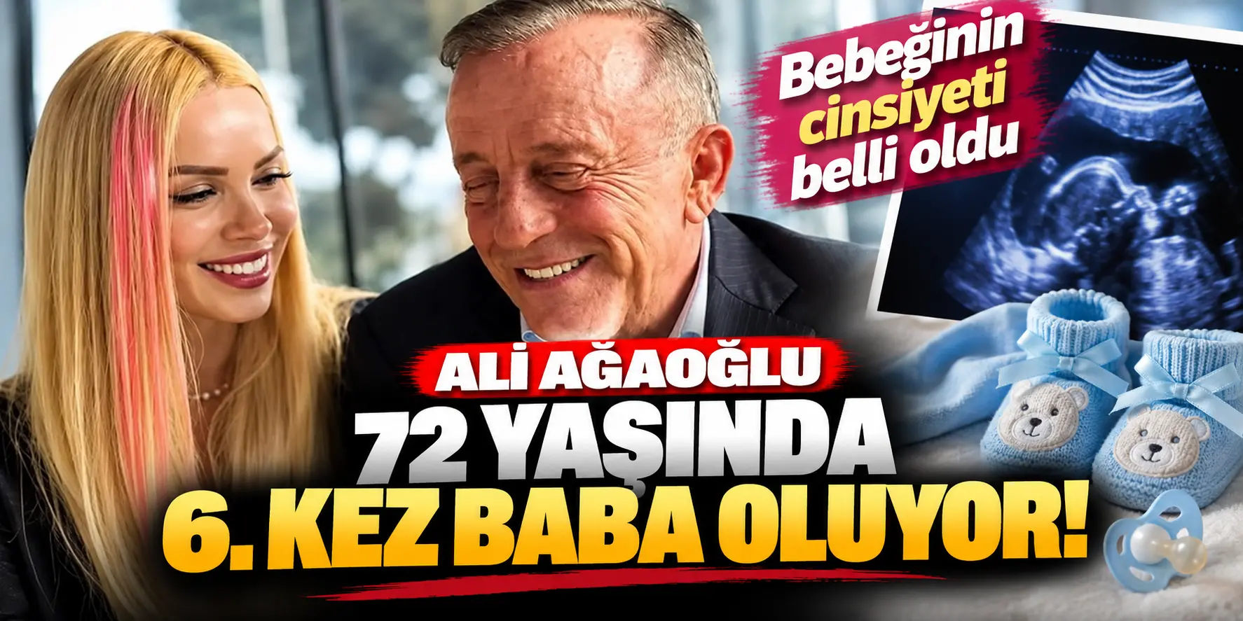 Ali Ağaoğlu 72 Yaşında 6. Kez Baba Oluyor! Bebeğinin Cinsiyeti Belli Oldu