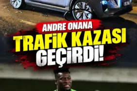 Andre Onana Trafik Kazası Haber Grafiği