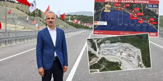 Antalya İle Alanya Arasında Ulaşımda Dev Adım