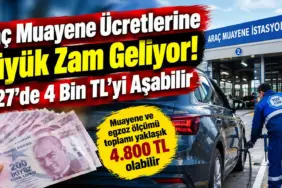 Araç Muayenesine Büyük Zam