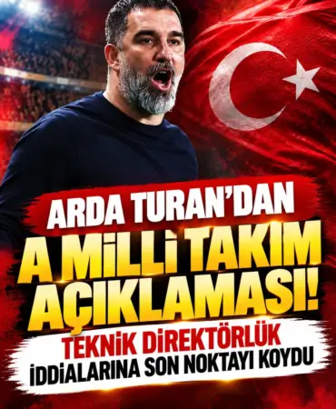 Arda Turan’dan Milli Takım Açıklaması (1)