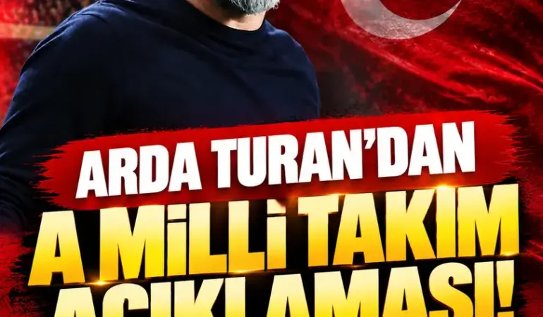 Arda Turan’dan A Milli Takım açıklaması! Teknik direktörlük iddialarına son noktayı koydu