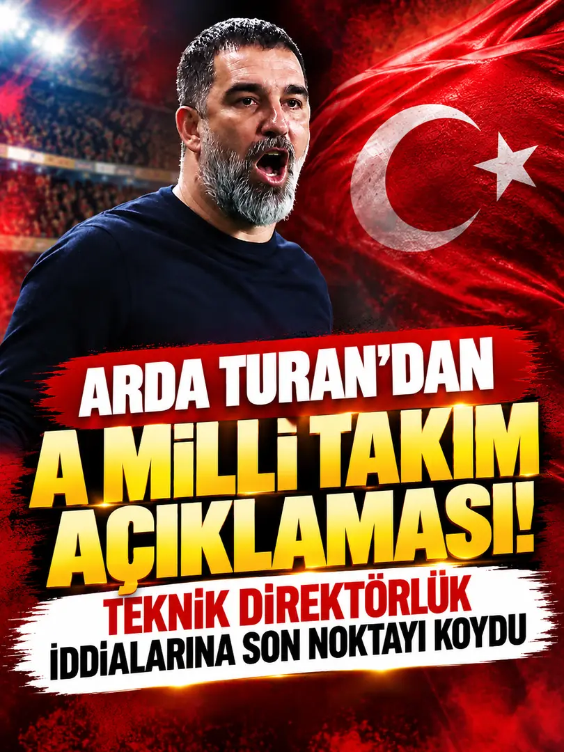 Arda Turan’dan A Milli Takım açıklaması! Teknik direktörlük iddialarına son noktayı koydu