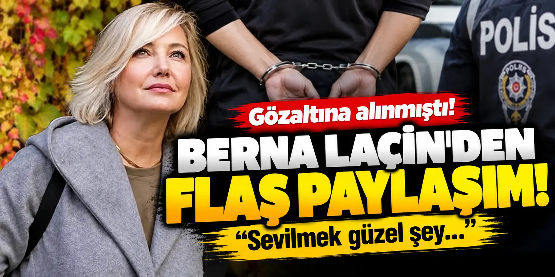 Berna Laçin’den Serbest Bırakıldıktan Sonra İlk Paylaşım! Adliye Önünden Mesaj Verdi