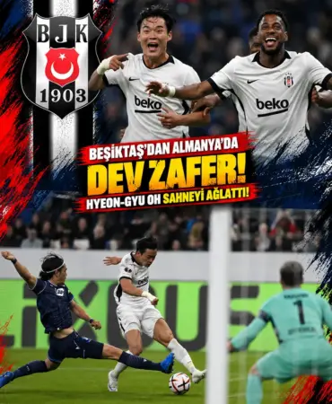 Beşiktaş’tan Almanya’da Dev Zafer