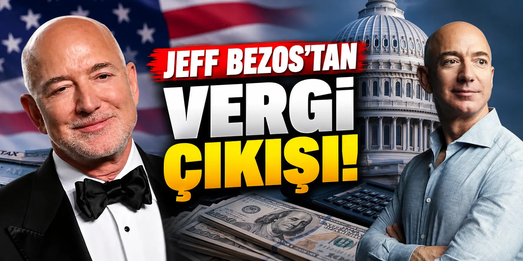 Jeff Bezos’tan vergi çıkışı: Düşük gelirlilerden vergi alınmasın!