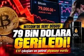 Bitcoin’de Sert Düşüş ve Petrol Şoku