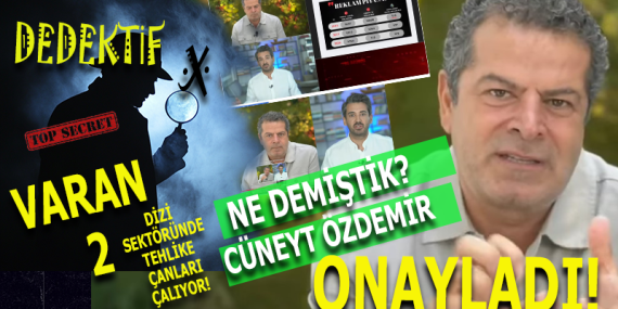 Cüneyt Özdemir Türk dizi sektöründeki tehlike çanları uyarımıza kulak verdi”