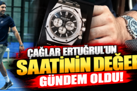 Çağlar Ertuğrul’un Lüks Saati Gündemde