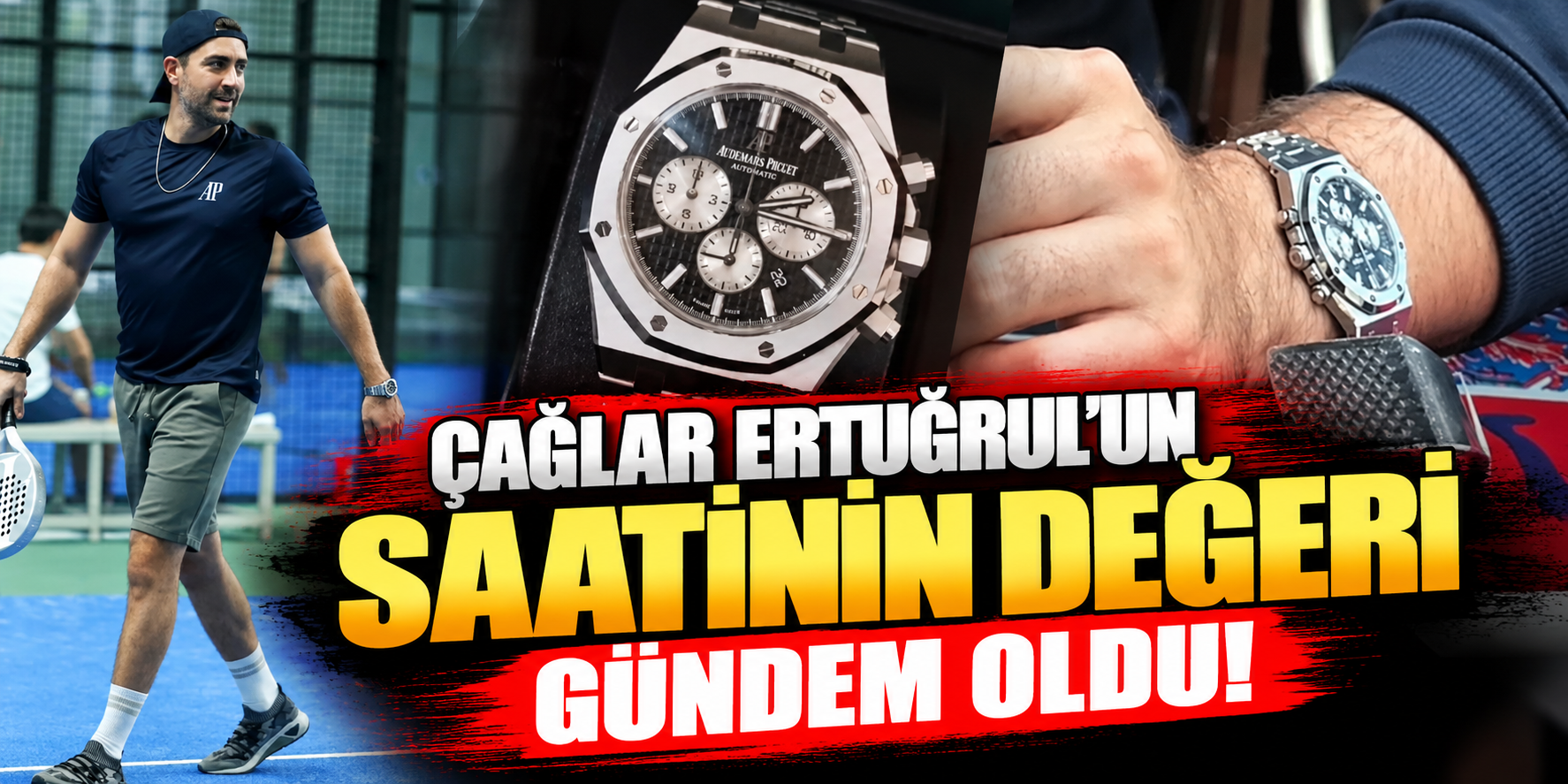 Çağlar Ertuğrul’un Kolundaki Saat Gündem Oldu: Değeri 2,2 Milyon TL
