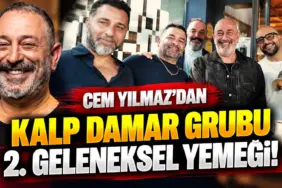 Cem Yılmaz’dan Geleneksel Kalp Damar Buluşması
