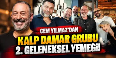 Cem Yılmaz’dan Geleneksel Kalp Damar Buluşması