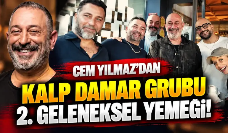 Cem Yılmaz’dan anjiyo sonrası güldüren paylaşım: Kalp Damar Grubu yeniden buluştu!