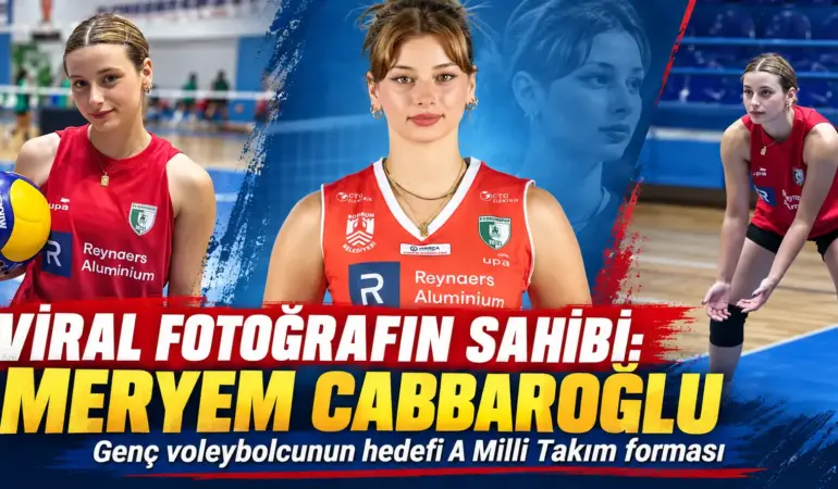 Fotoğrafı sosyal medyayı salladı! Genç voleybolcu bakın ne dedi