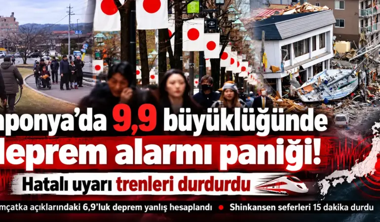 Tarihin En Büyük Depremi Sanıldı! Japonya’da Hatalı Alarm Ortalığı Karıştırdı