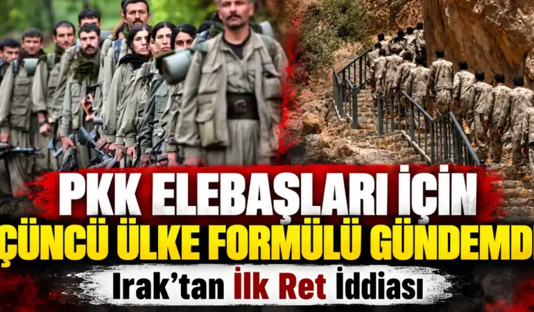 PKK’nın Geleceği İçin Kritik İddia! Elebaşlarına Üçüncü Ülke Planı
