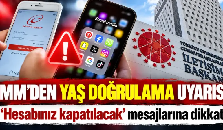 Sosyal medyada yaş doğrulama alarmı! Sakın bu linklere tıklamayın