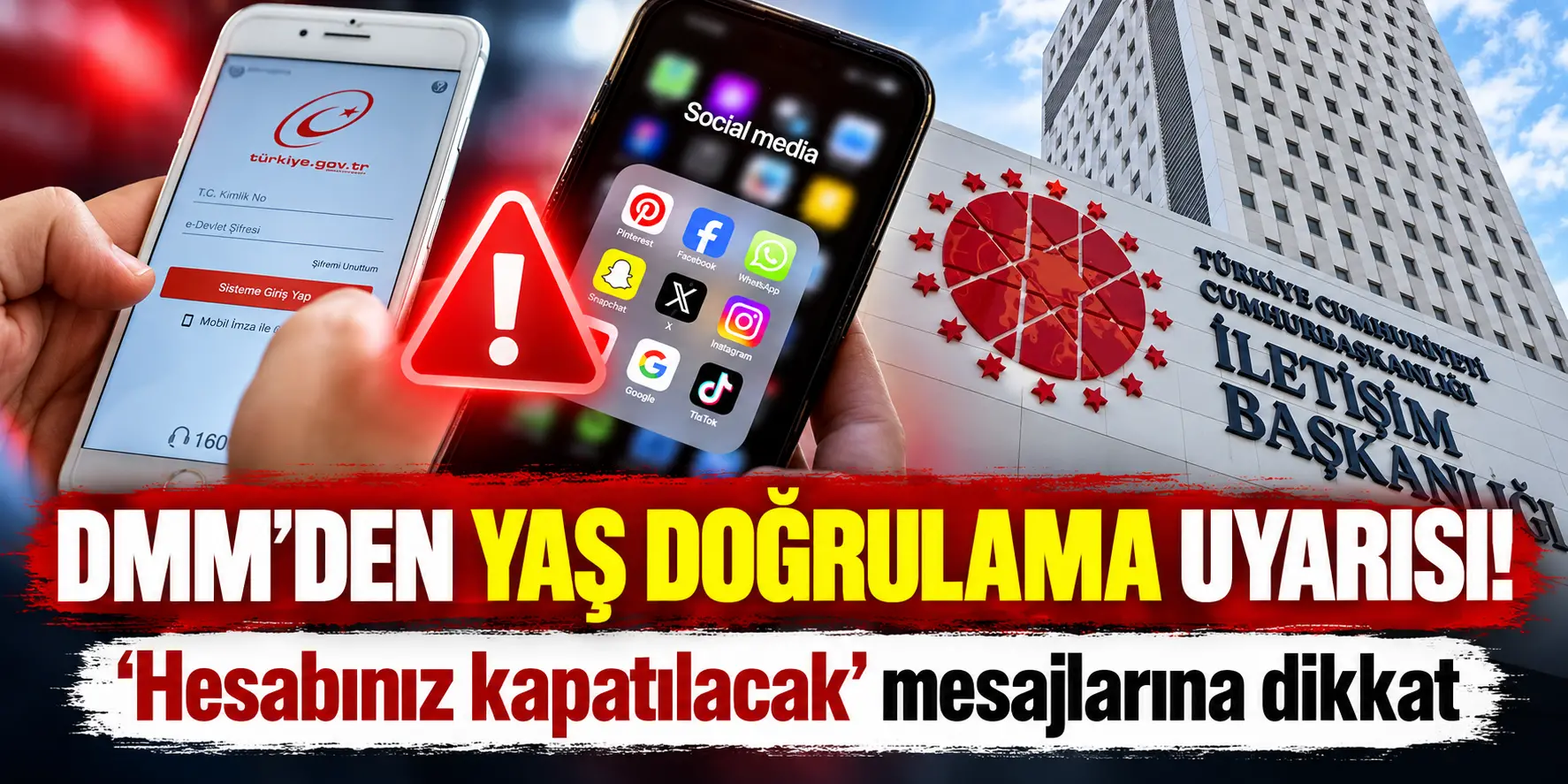 Sosyal medyada yaş doğrulama alarmı! Sakın bu linklere tıklamayın