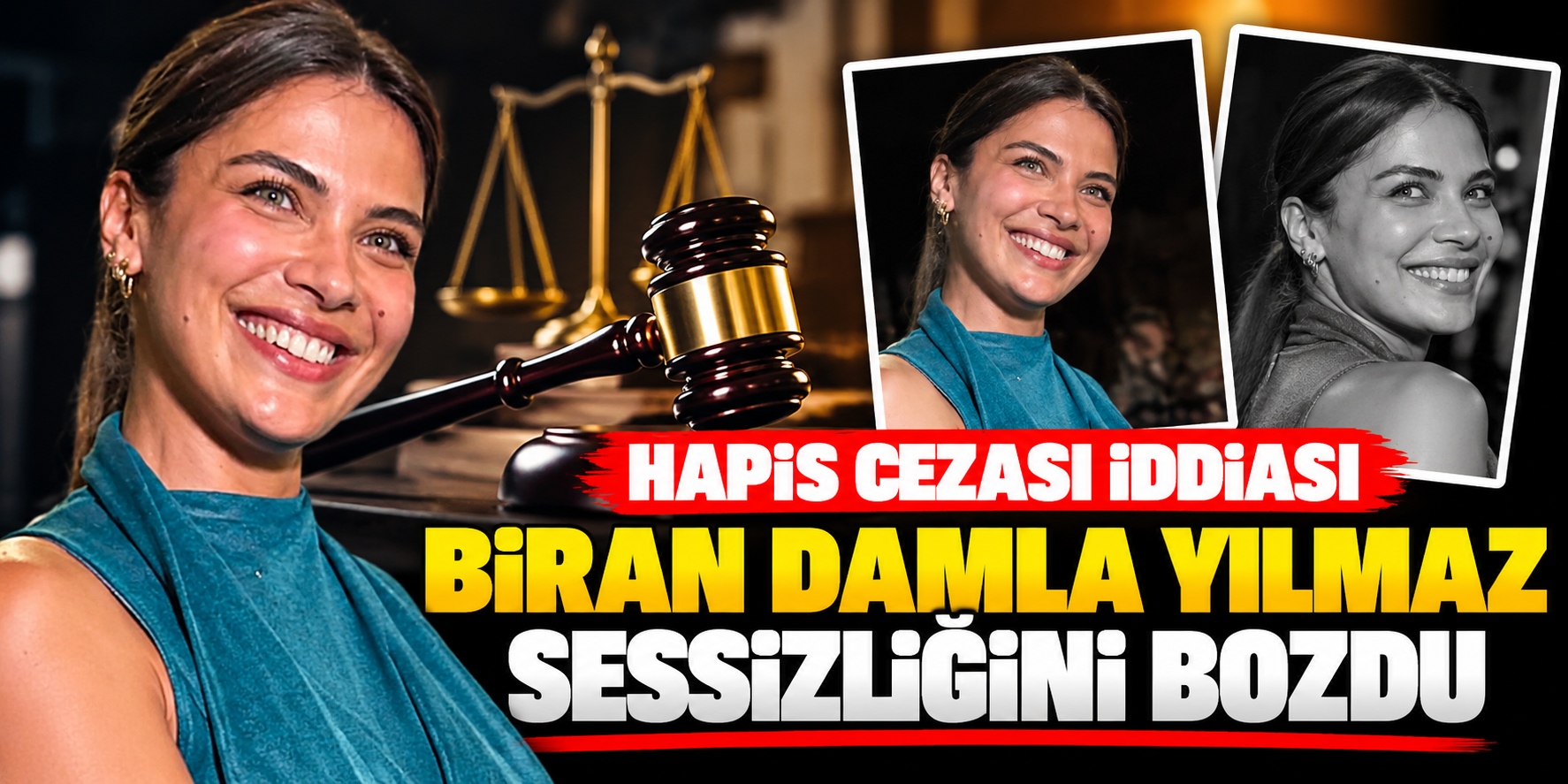 Biran Damla Yılmaz’dan Hapis Cezası İddialarına Yanıt: Sessizliğini Bozdu