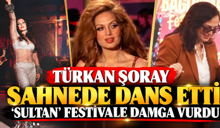 Türkan Şoray’dan Sahnede Sürpriz Dans: “Sultan” Festivale Damga Vurdu