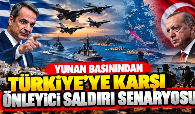 Yunan Basınından Türkiye’ye Karşı “Önleyici Saldırı” Senaryosu: İlk 24 Saat Hesabı