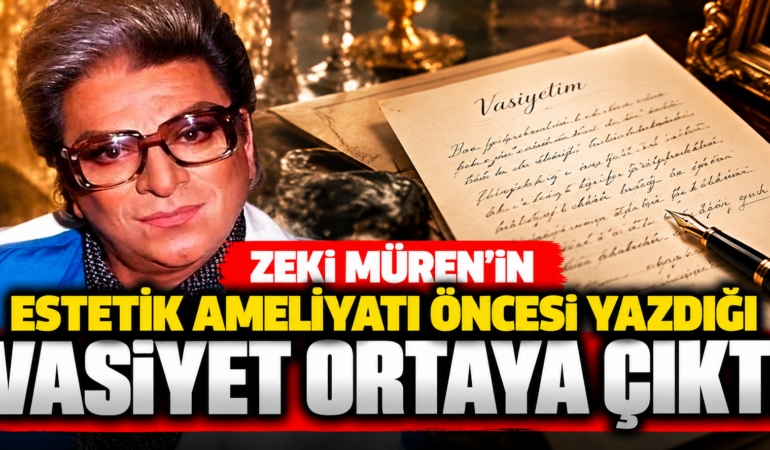 Zeki Müren’in Yıllar Önce Yazdığı Vasiyet Ortaya Çıktı: Ameliyat Öncesi Dikkat Çeken İstek