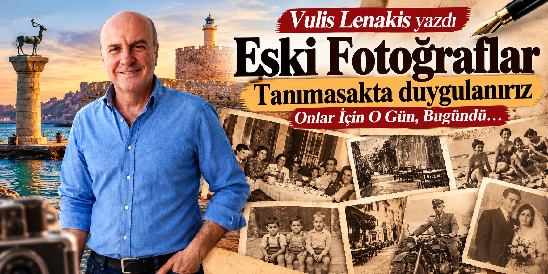 Eski Fotoğraflar.    Tanımasak da duygulanırız.   Onlar İçin O Gün, Bugündü…