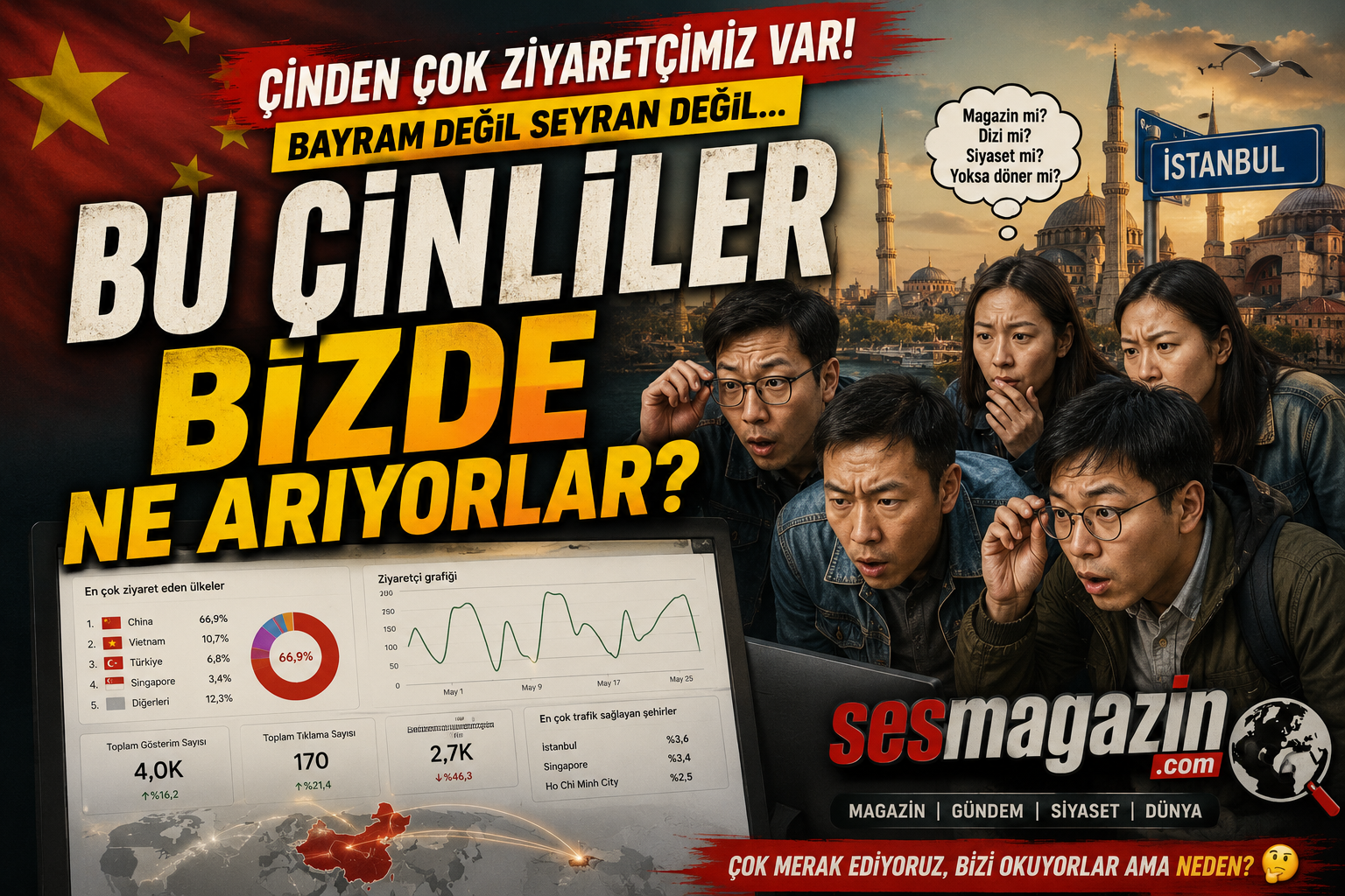 ÇİN’DEN ÇOK ZİYARETÇİMİZ VAR: BAYRAM DEĞİL SEYRAN DEĞİL, NEDEN ACABA? BU ÇİNLİLER BİZDE NE ARIYORLAR?