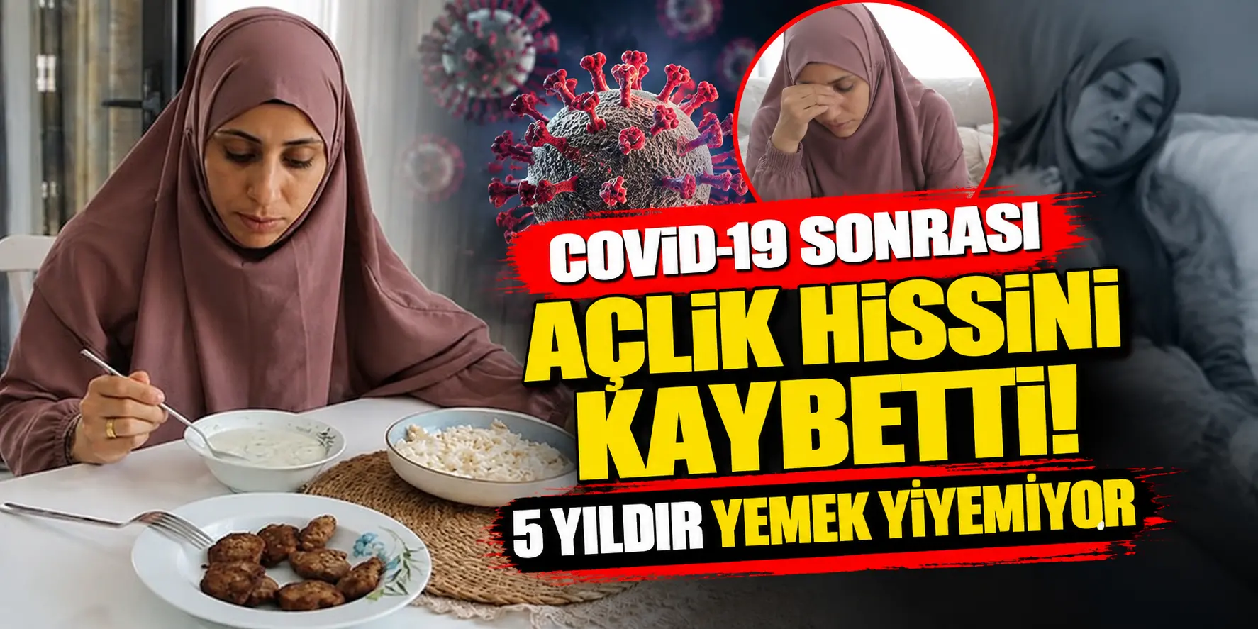 COVID-19 Sonrası Açlık Hissini Kaybetti! 29 Yaşındaki Kadın 5 Yıldır Yemek Yiyemiyor