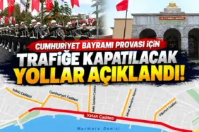 Cumhuriyet Bayramı Provası_ Trafiğe Kapanan Yollar