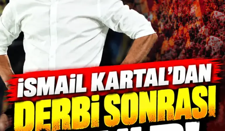 İsmail Kartal’dan Galatasaray Derbisi Sonrası Özür: “Bu Kadarını Başarabildik”