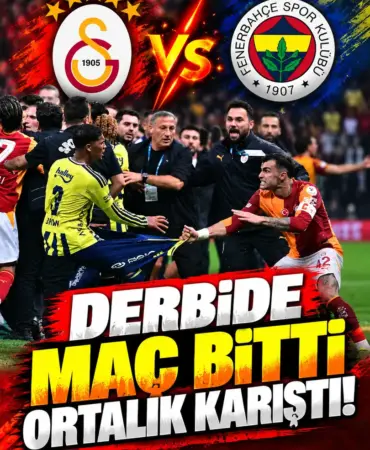 Derbide Maç Bitti, Ortalık Karıştı!