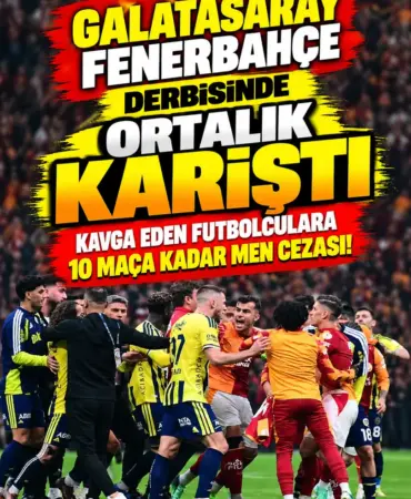 Derbide Ortalık Karıştı! (2)