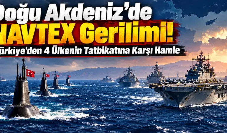 Yunanistan’ın NAVTEX Hamlesine Türkiye’den Karşılık! Gözler Doğu Akdeniz’de