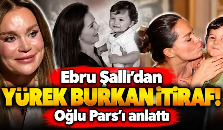 Ebru Şallı’dan Duygulandıran İtiraf: Oğlunun Ardından Konuştu