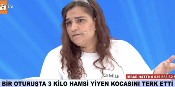 Kocasını 3 Kilo Hamsi Yediği İçin Terk Eden Kadın Pastacıya Kaçtı: Nedeni Açıklayan Cemile, İzleyenleri Şaşkına Çevirdi