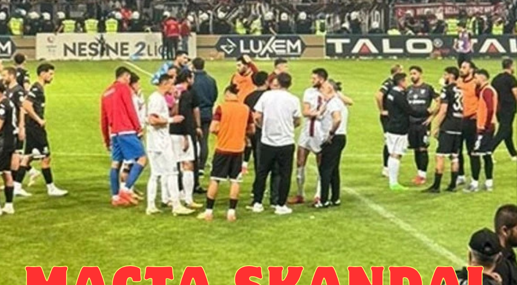 ELAZIĞSPOR-VANSPOR MAÇINDA SKANDAL!