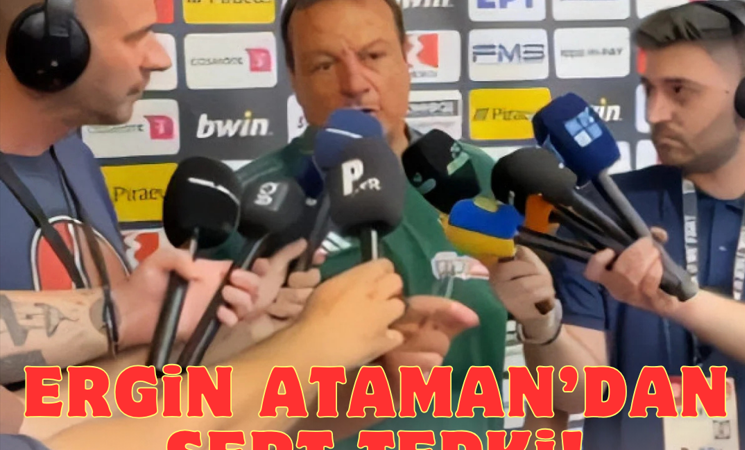ERGİN ATAMAN’DAN OLYMPIAKOS TARAFTARINA SERT TEPKİ!