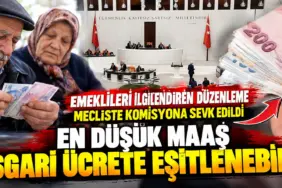Emekli Maaşları İçin Meclis Gündemi