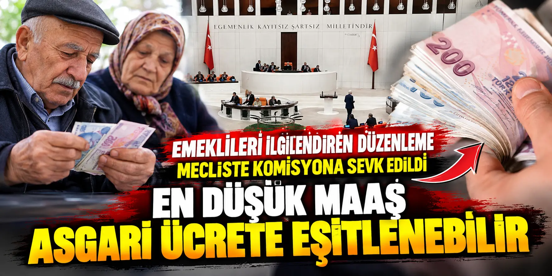 Emekli Maaşlarında Yeni Düzenleme! En Düşük Aylık Asgari Ücrete Eşitlenebilir