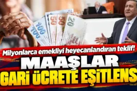 Emekliler İçin Maaş Teklifi