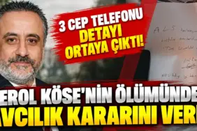 Erol Köse ve Notun Detayları