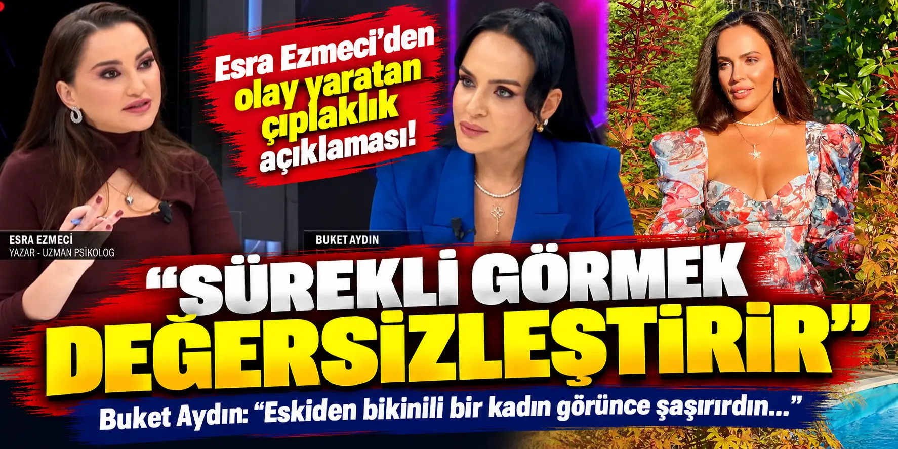 Esra Ezmeci’den olay yaratan çıplaklık açıklaması! “Sürekli görmek değersizleştirir”