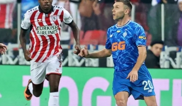 Samsunspor, Dinamo Kiev’i Üç Golle Geçti! Avrupa’da 2’de 2