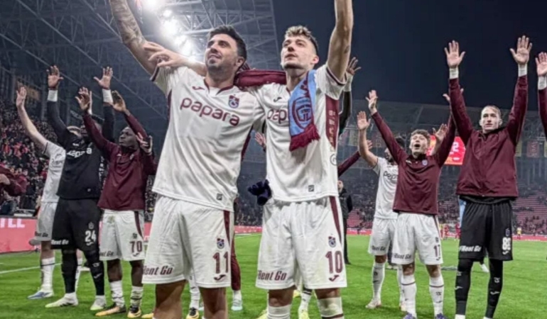 Trabzonspor’dan Deplasmanda Altın Değerinde Galibiyet: Sıra İki!