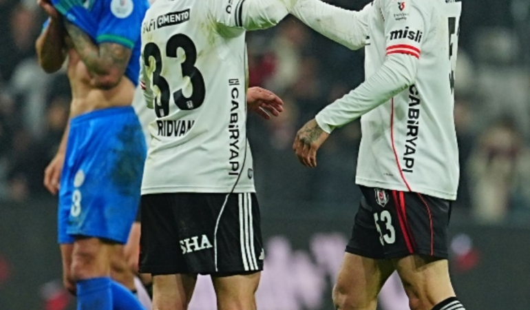 Beşiktaş Liderliği Garantiledi: Rizespor Karşısında Farklı Galibiyet