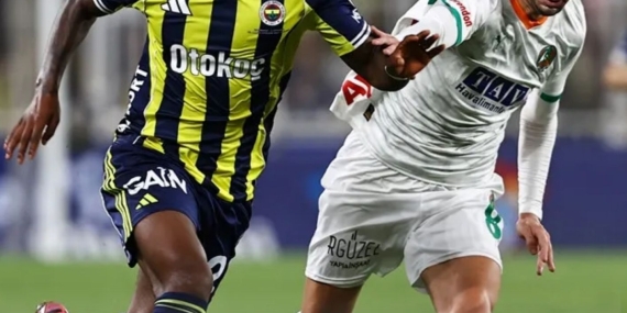 Fenerbahçe, Alanyaspor ile 2-2 Berabere Kaldı